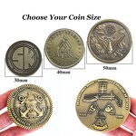 Challenge Coin Manufacturer - Custom 3D Die Stamping Coins