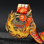 Medal Factory - Free Sample 3D Enamel Brass Medal