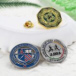 Lapel Pin Manufacturer - Design Your Own Logo Epoxy Pin