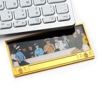 Metal Card Manufacturer - Personalized Gold Plated Metal Card