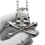 Necklace Factory - 2025 Cool Hip Hop Skull Bone Necklace