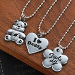 Necklace Manufacturer - 2025 New Fashion Bear Heart Necklace