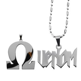 Necklace Factory - Customized 2D Logo Letter Silver Necklace