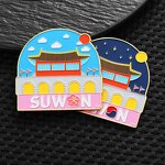 Fridge Magnet Factory - Personalized Gold 3D Cartoon Magnet