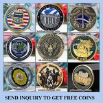 Challenge Coin Manufacturer - Custom 3D Die Stamping Coins