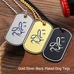 Dog Tag Manufacturer - Factory Custom Double Side Dog Tag