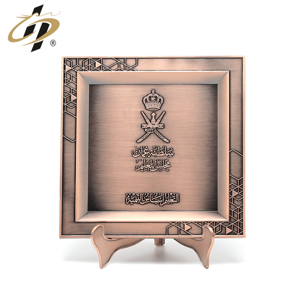 Souvenir Shield Factory - Promotion Custom 3D Bronze Plate