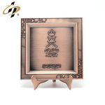 Souvenir Shield Factory - Promotion Custom 3D Bronze Plate