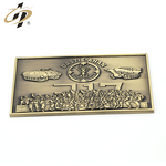 Metal Plate Manufacturer - Die Casting Antique Bronze 3D Plate