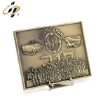Metal Plate Manufacturer - Die Casting Antique Bronze 3D Plate