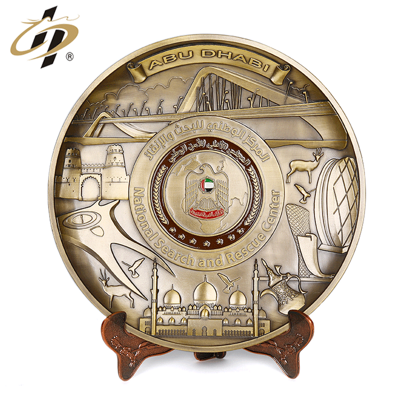 Souvenir Plate Manufacturer - Wholesale Custom Antique UAE Plate