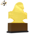 Trophy Manufacturer - Wholesale Custom Gold Falcon Trophy