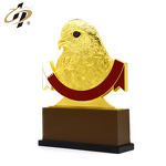 Trophy Manufacturer - Wholesale Custom Gold Falcon Trophy