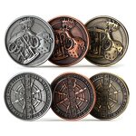 Challenge Coin Manufacturer - Custom Embossing Souvenir Coin