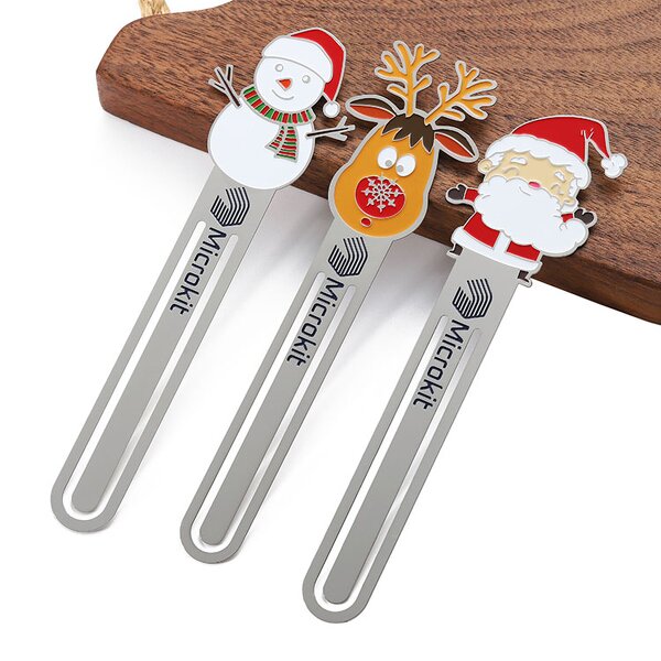 Bookmark Manufacturer - 2025 Christmas Cute Character Bookmark