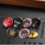 Lapel Pin Manufacturer - OEM Gold Silver Resin Epoxy Pin