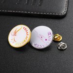 Lapel Pin Manufacturer - OEM Gold Silver Resin Epoxy Pin