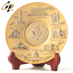 Souvenir Plate Manufacturer - Custom 3D Embossed USA Plate