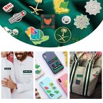 Brooch Manufacturer - Custom Saudi National Day Badge