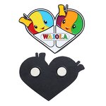 Fridge Magnet Factory - Factory Custom Heart Shape Magnet