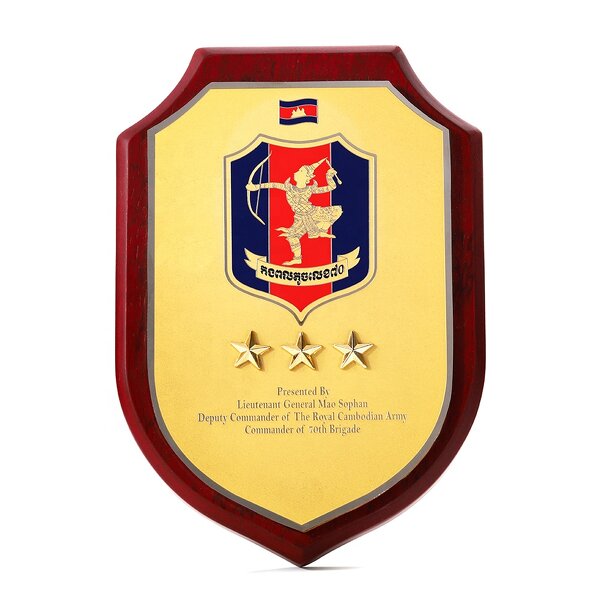 Souvenir Plaque Manufacturer - High Quality 2old Plated Metal Plate