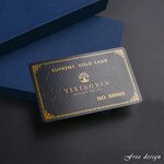 Metal Credit Card Manufacturer - Customized Die Cut Metal Card