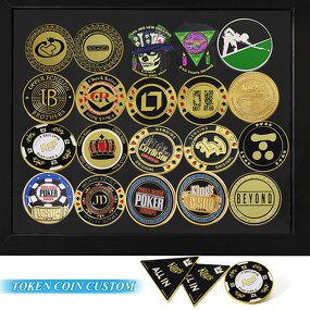Challenge Coin Manufacturer - Factory Custom Game Poker Chip