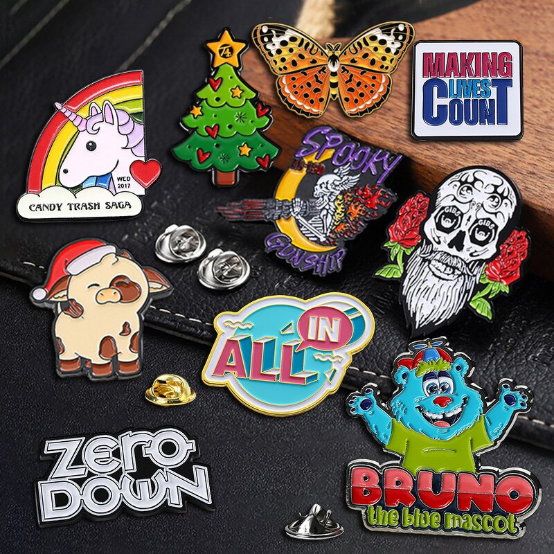 Pin Badge Factory - No Minimum Custom Enamel Brooch