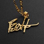 Necklace Manufacturer - Factory Custom Hollow Cut Gold Necklace