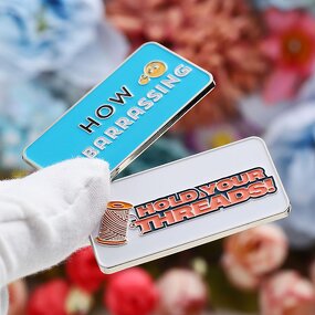 Fridge Magnet Manufacturer - Promotional Rectangle Logo Magnet