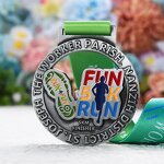 Sports Medal Manufacturer - Personalised Gold Silver Plated Medal