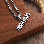 Pendant Necklace Factory - Custom 2D Name Letter Necklace