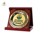 Trophy Manufacturer - Commemorative Gold Plated Award Trophy