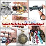 Keychain Factory - Personalized Logo Metal Dog Keyring