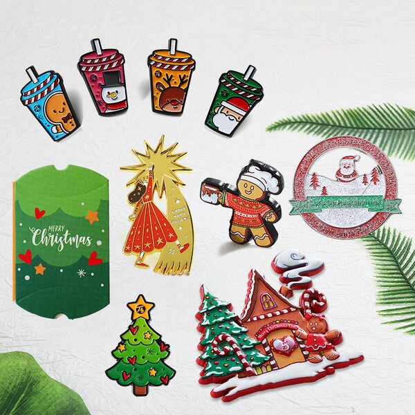 Christmas Ornament Factory - Creative Cartoon Enamel Ornament