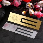 Bookmark Factory - Your Own Personalized Etching Bookmark