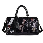 Duffel Bag Factory - Luxury Sequin Gym Yoga Sports Travel Bag
