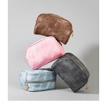 Toiletry Bag Factory - Large Capacity Double Layer PU Pattern Portable