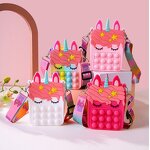 Crossbody Bags Factory - 2022 Fashion Silicone Unicorn Purse Bag Funny
