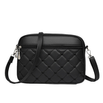 Crossbody Bag Factory - Lady Autumn Solid Vintage PU Leather Square