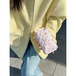Cosmetic Bag Factory - Cute Cartoon Quilted Cotton Makeup Bag