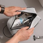 Cosmetic Bag Factory - High Quality Portable Canvas Wash Bag with Pocket