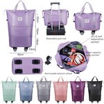 Travel Bag Factory - Super Large Capacity Oxford Expandable Wheel