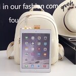 Backpack Set Factory - Hot Sales Sweet Flower PU Leather 3PCS Set