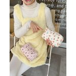 Cosmetic Bag Factory - Cute Cartoon Quilted Cotton Makeup Bag