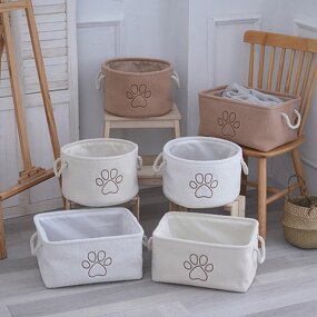 Storage Basket Factory - Wholesale Polyester Teddy Velvet Square Basket