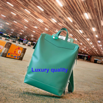 Backpack Factory - Designer Luxury Genuine Leather Full Logo Imprint