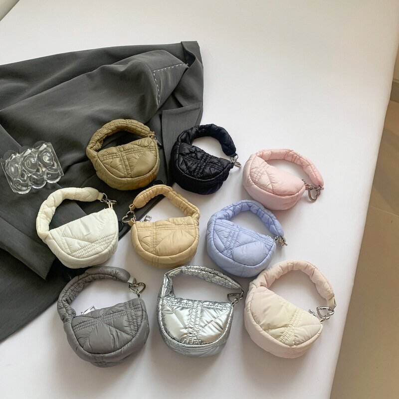 Coin Purse Factory - Super Mini Pleated Cloud Bag Pendant for Ladies