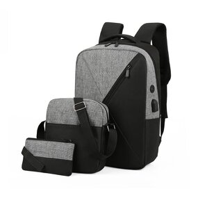 Backpack Set Factory - Stylish Durable Boys 3 Set with USB Charging