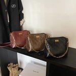Shoulder Bag Factory - New Stitching Chain PU Women's Underarm Bag
